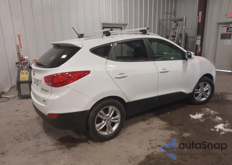 2013 Hyundai Tucson Gls from USA, damaged, VIN KM8JUCACXDU763172